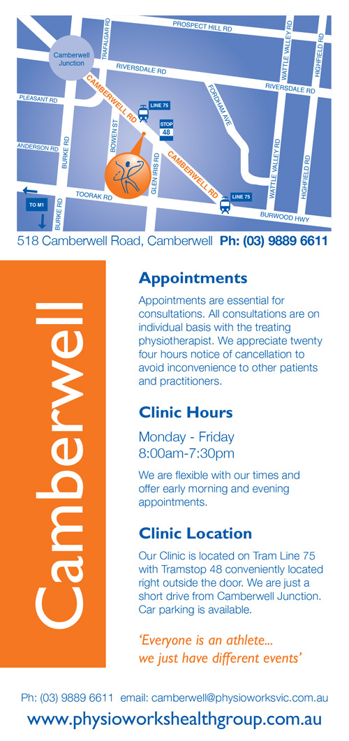 PWG-insert-Camberwell-back Physioworks Camberwell insert - front