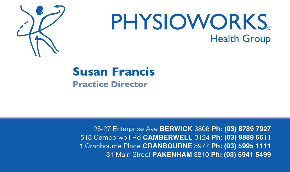 Physioworks-business-card-front Physioworks business card - front